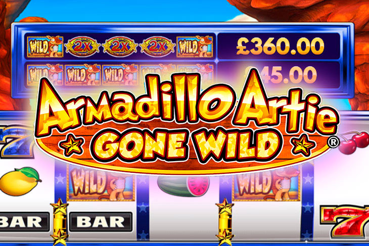 Armadillo Artie Gone Wild - DWG slot at Lola Jack Casino Casino