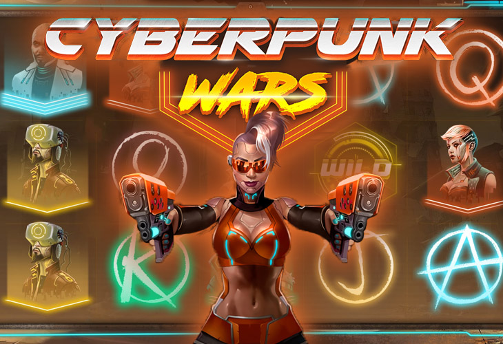 Cyberpunk Wars - Woohoo slot at Lola Jack Casino Casino