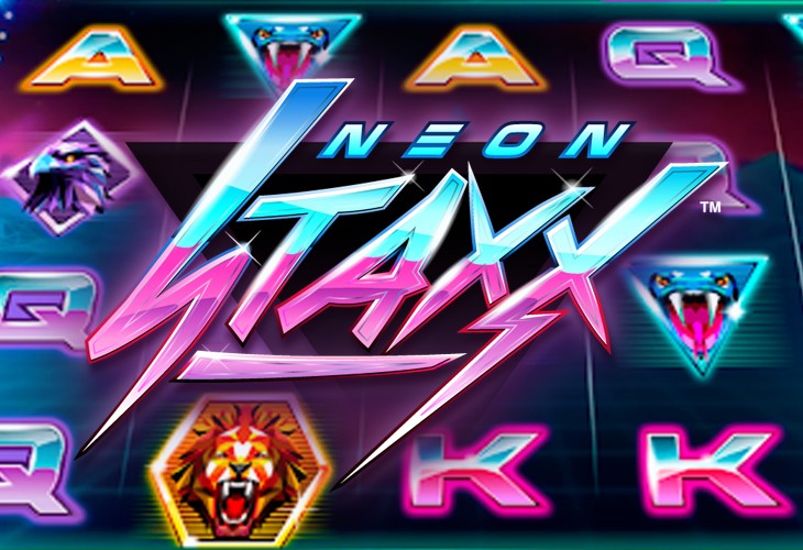 Neon Staxx - NetEnt slot at Lola Jack Casino Casino
