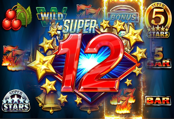Super 12 Stars - Red Rake slot at Lola Jack Casino Casino