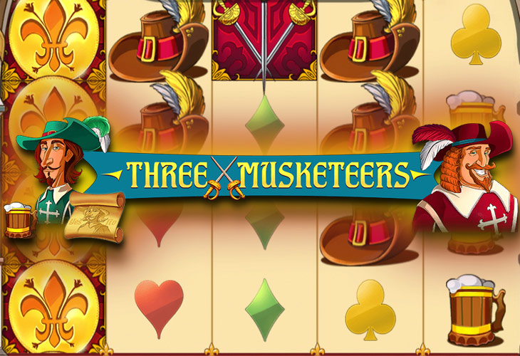 Three Musketeers - Red Tiger Gaming slot at Lola Jack Casino Casino